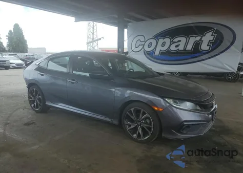 2019 Honda Civic Sport from USA, damaged, VIN 2HGFC2F82KH522994